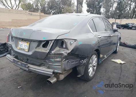 2014 Honda Accord Ex-L from USA, damaged, VIN 1HGCR2F83EA236625
